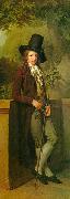TISCHBEIN, Johann Heinrich Wilhelm Portrat des Herrn Chatelain oil painting artist